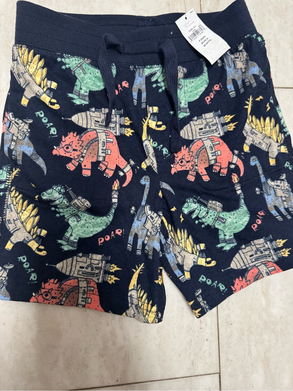 Gap Kids Dinosaur Shorts NWT Size 4